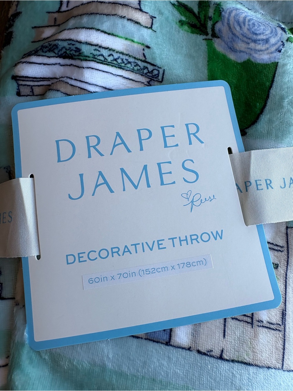 NWT Draper James Book Throw Blanket - Picture 2 of 6